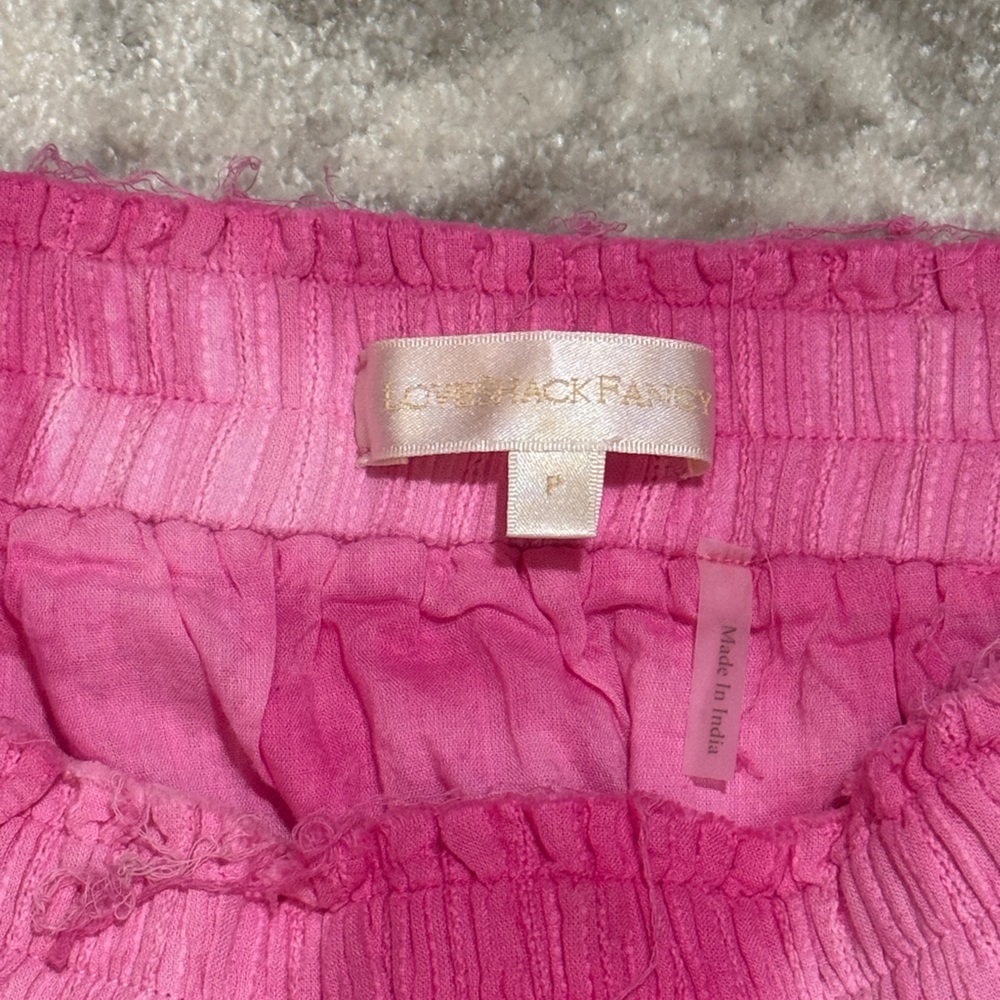 LoveShackFancy Ruffle Mini Skirt - Picture 4 of 4